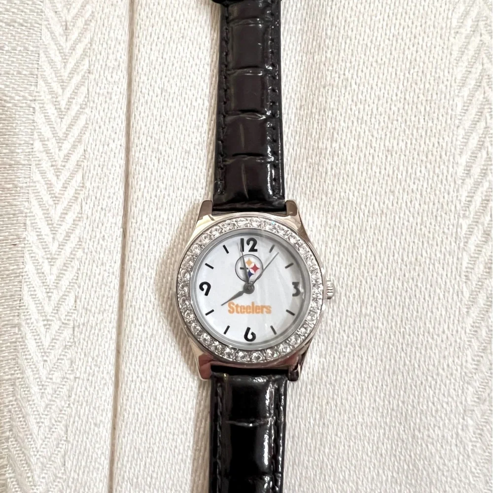 NEW Pittsburgh Steelers Watch With Case - Picture 3 of 14